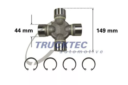 TRUCKTEC AUTOMOTIVE Joint, propshaft (04.40.001)