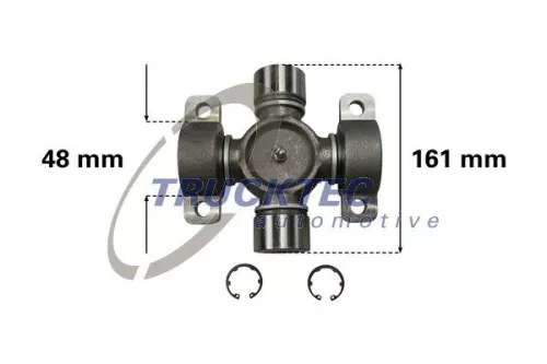 TRUCKTEC AUTOMOTIVE Joint, propshaft (04.40.006)