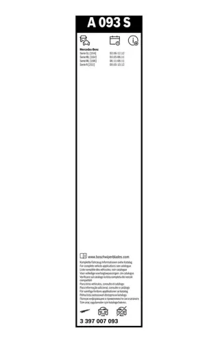 BOSCH Wiper Blade (3397007093)