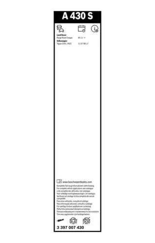 BOSCH Wiper Blade (3397007430)