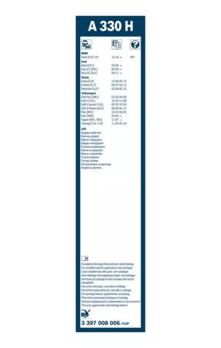 BOSCH Wiper Blade (3397008006)