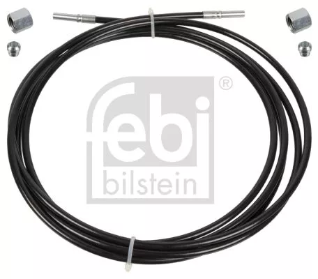 1x Hose Line, driver cab tilting device