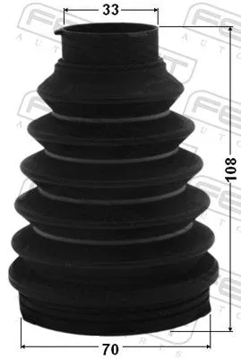 FEBEST Bellow, drive shaft (0115P-JZX110)