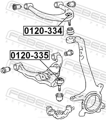 FEBEST Ball Joint (0120-335)