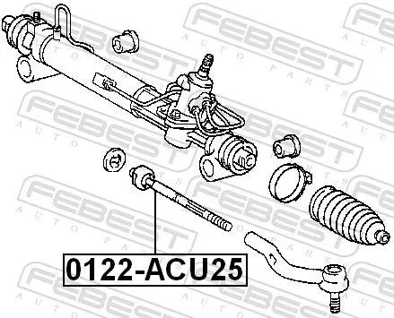 FEBEST Inner Tie Rod (0122-ACU25)