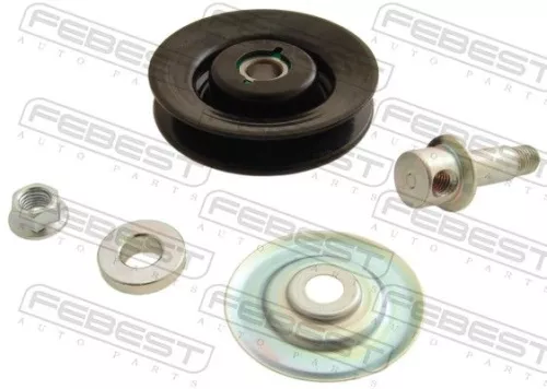 FEBEST Deflection/Guide Pulley, V-ribbed belt (0187-KR42)