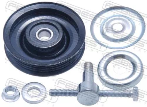 FEBEST Tensioner Pulley, V-ribbed belt (0287-R51M)