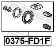 FEBEST Repair Kit, brake caliper (0375-FD1F)