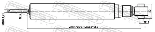 FEBEST Shock Absorber (05110-007R)