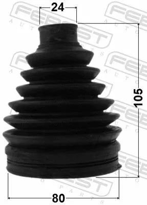 FEBEST Bellow Kit, drive shaft (0517P-BL)