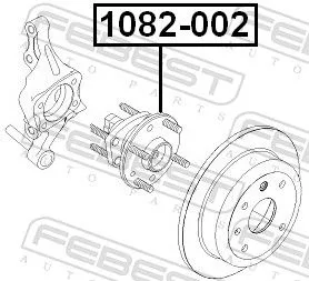 FEBEST Wheel Hub (1082-002)