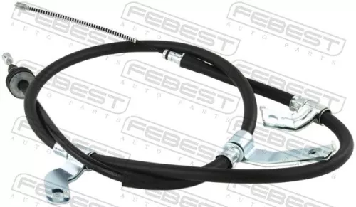 FEBEST Cable Pull, parking brake (12100-SBDRUMLH)