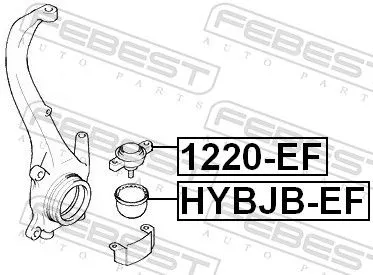 FEBEST Ball Joint (1220-EF)