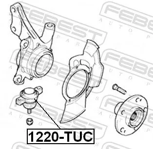 FEBEST Ball Joint (1220-TUC)