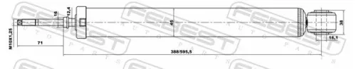 FEBEST Shock Absorber (12655685R)