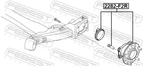 FEBEST Wheel Hub (1282-F2R)