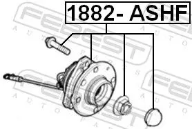 FEBEST Wheel Hub (1882-ASHF)