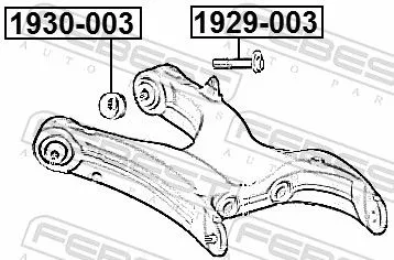 FEBEST Camber Correction Screw (1929-003)