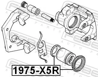 FEBEST Repair Kit, brake caliper (1975-X5R)