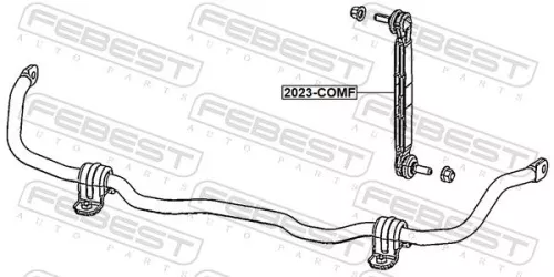 FEBEST Link/Coupling Rod, stabiliser bar (2023-COMF)