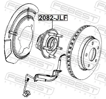 FEBEST Wheel Hub (2082-JLF)
