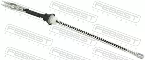 FEBEST Cable Pull, parking brake (21100-FOCIIR)
