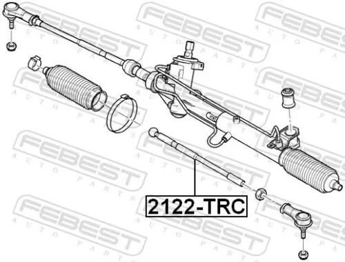 FEBEST Inner Tie Rod (2122-TRC)