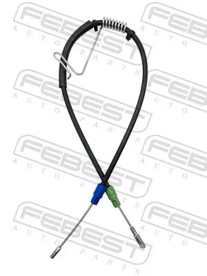 FEBEST Cable Pull, parking brake (2199-TT9RH)