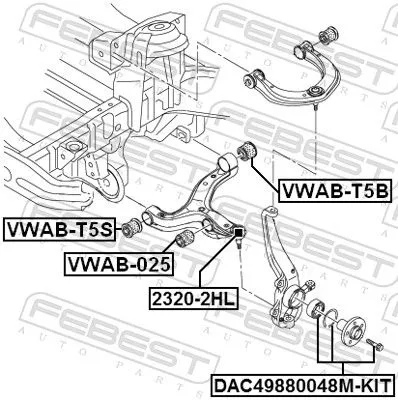 FEBEST Ball Joint (2320-2HL)