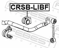 FEBEST Mounting, stabiliser bar (CRSB-LIBF)