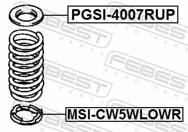FEBEST Spring Seat (MSI-CW5WLOWR)