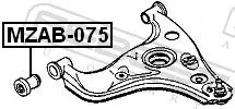 FEBEST Mounting, control/trailing arm (MZAB-075)