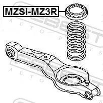 FEBEST Spring Seat (MZSI-MZ3R)