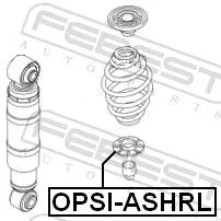 FEBEST Spring Seat (OPSI-ASHRL)