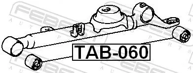 FEBEST Mounting, control/trailing arm (TAB-060)