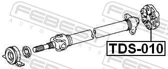 FEBEST Joint, propshaft (TDS-010)