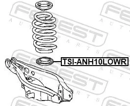 FEBEST Spring Seat (TSI-ANH10LOWR)