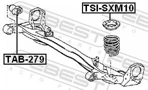 FEBEST Spring Seat (TSI-SXM10)