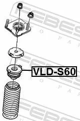FEBEST Rubber Buffer, suspension (VLD-S60)