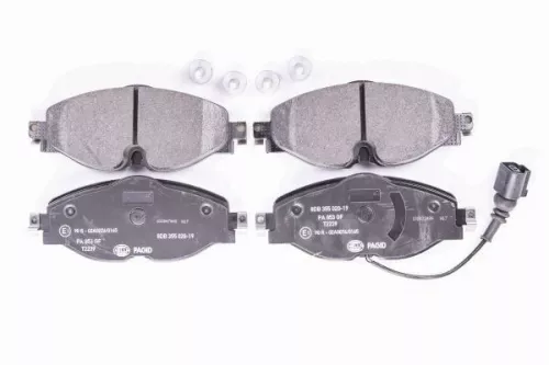 HELLA PAGID Brake Pad Set, disc brake (8DB 355 020-191)