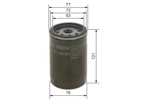 BOSCH Oil Filter (0451103314)