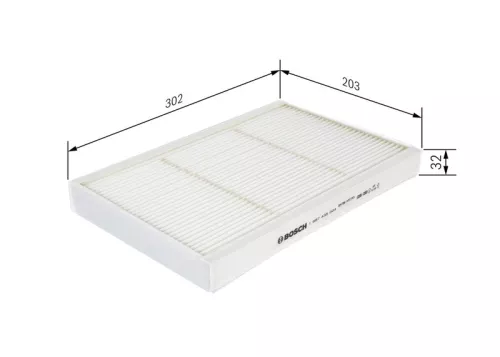 BOSCH Filter, cabin air (1 987 435 004)