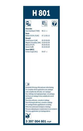 BOSCH Wiper Blade (3397004801)