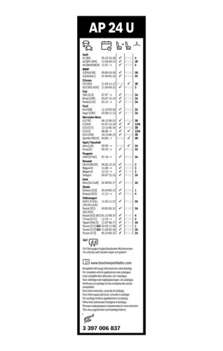 BOSCH Wiper Blade (3 397 006 837)