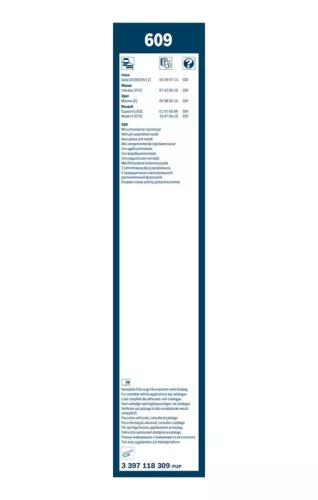 BOSCH Wiper Blade (3397118309)