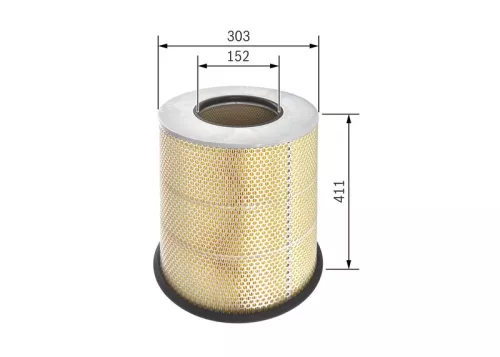 BOSCH Air Filter (F 026 400 117)