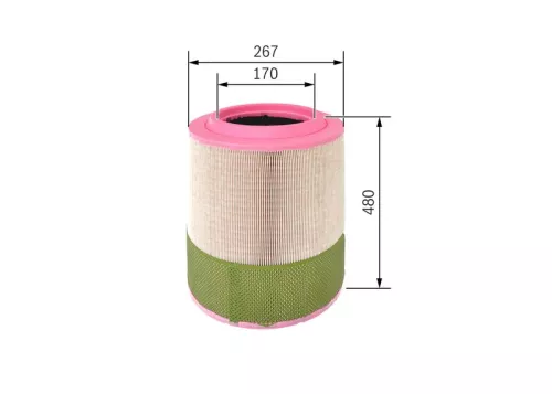 BOSCH Air Filter (F 026 400 249)