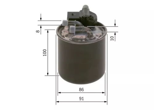 BOSCH Fuel Filter (F026402836)