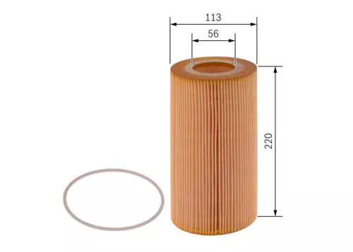 BOSCH Oil Filter (F026407045)