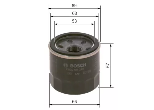 BOSCH Oil Filter (F026407210)